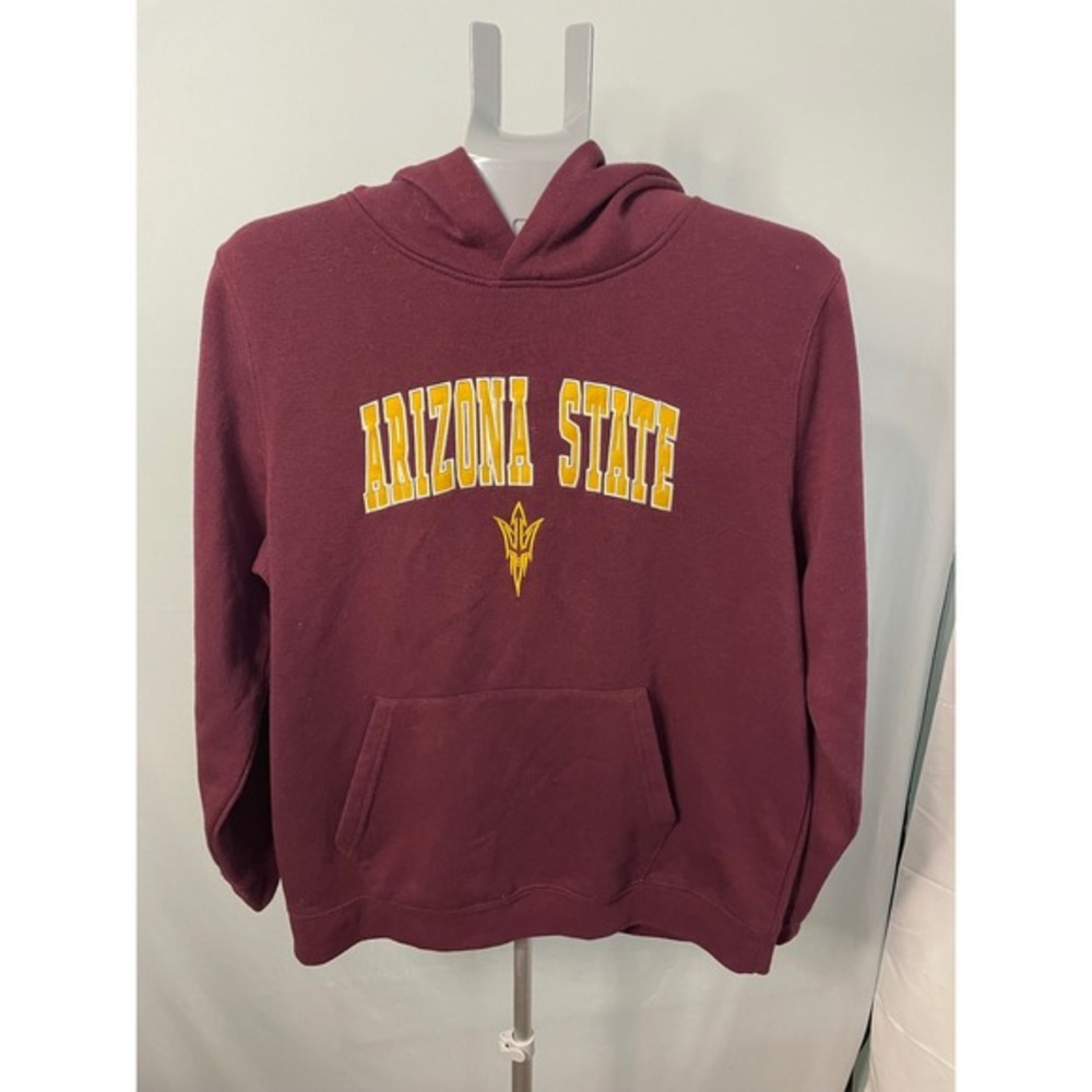 Arizona‎ State Sun Devils Colosseum Youth Hoodie Maroon Gold XL (20)